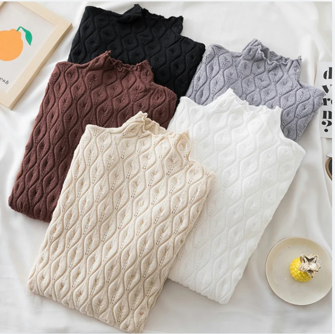 Turtleneck Knitted Sweater