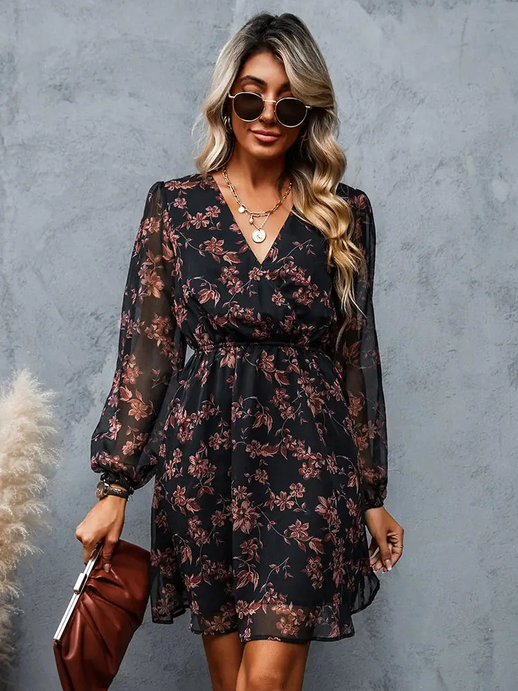 Floral Long Sleeve Blouse