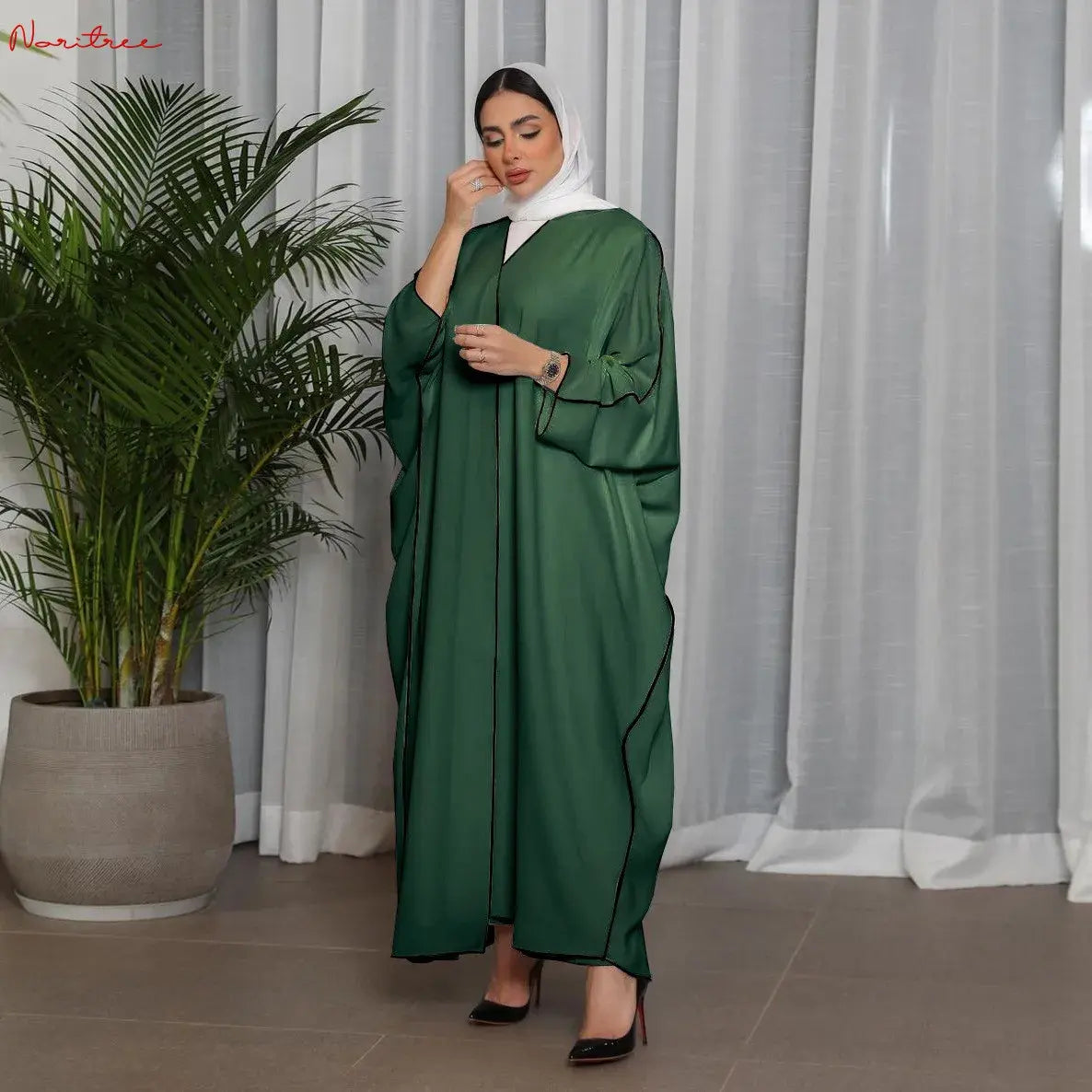 Oversized Abayas With Belt (Modest style dress)