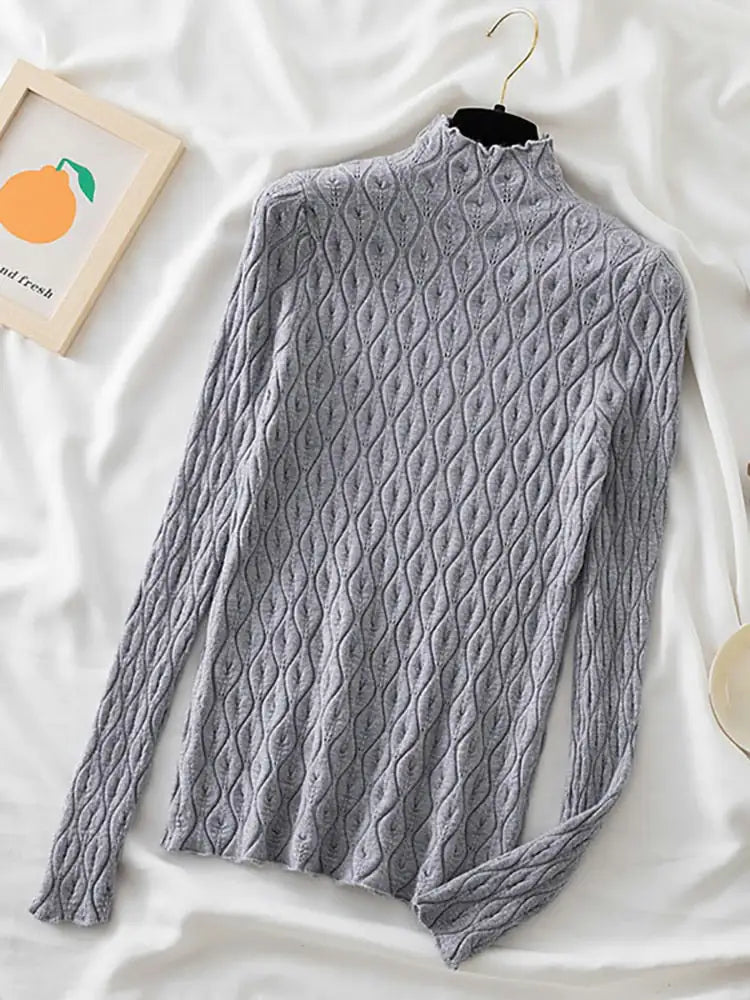 Turtleneck Knitted Sweater