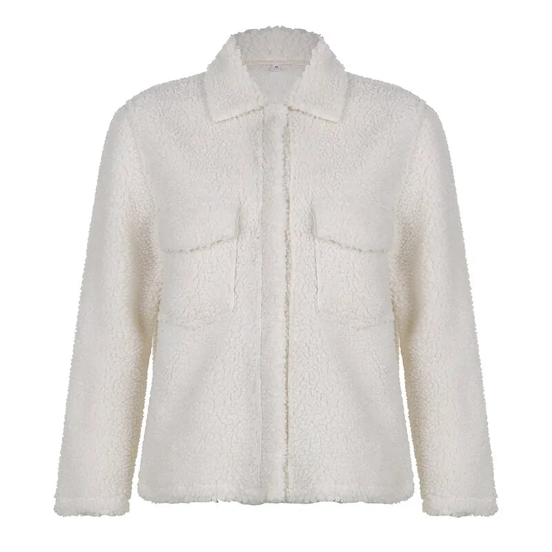 White Winter Jacket Women