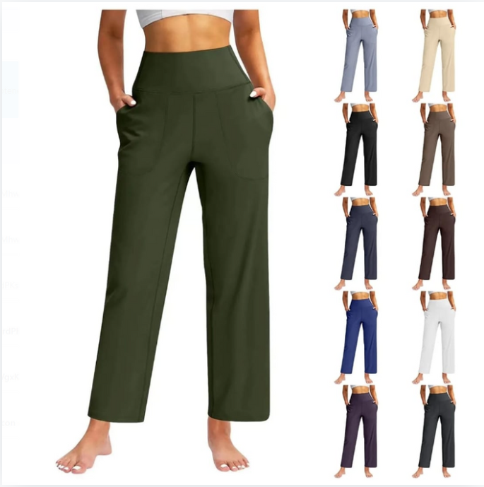 Women's High Waist Trousers