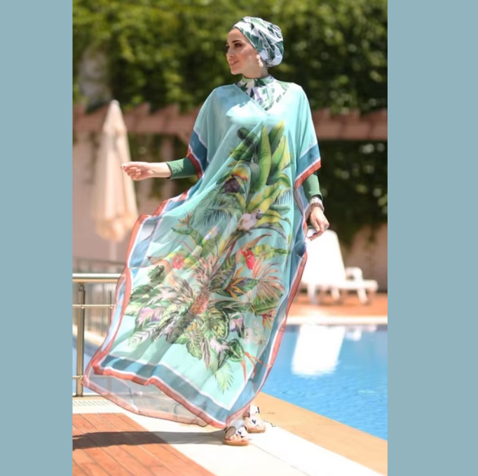 Burkini Cover Ups For Women Muslim Swimwear