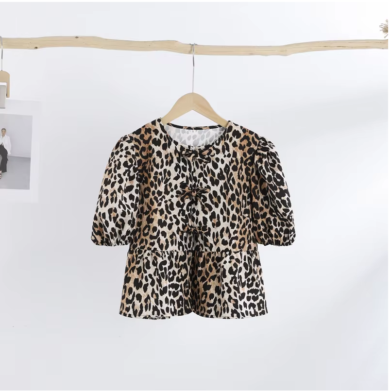 Leopard Hollow Shirt