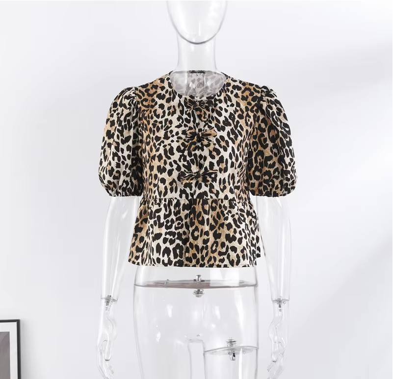 Leopard Hollow Shirt