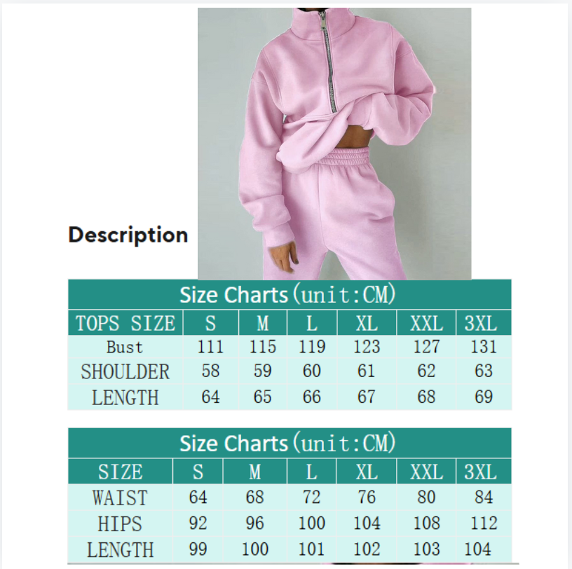 Women's Tracksuit Solid Hooded Sport Suit