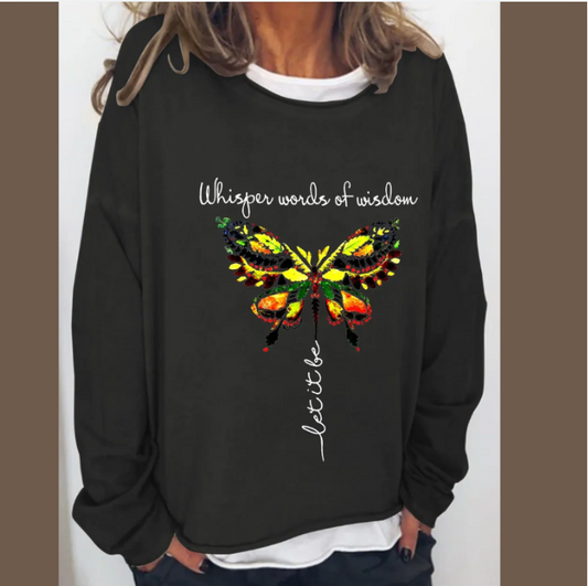 Women's "Words Of Wisdom" Long Sleeve