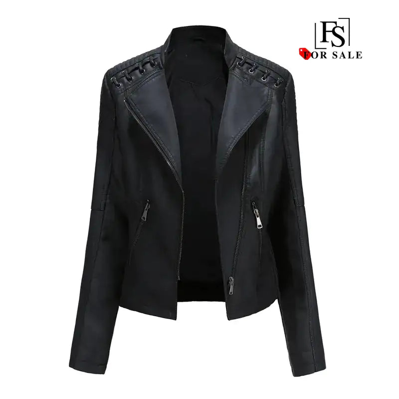 Feminine Leather Jacket