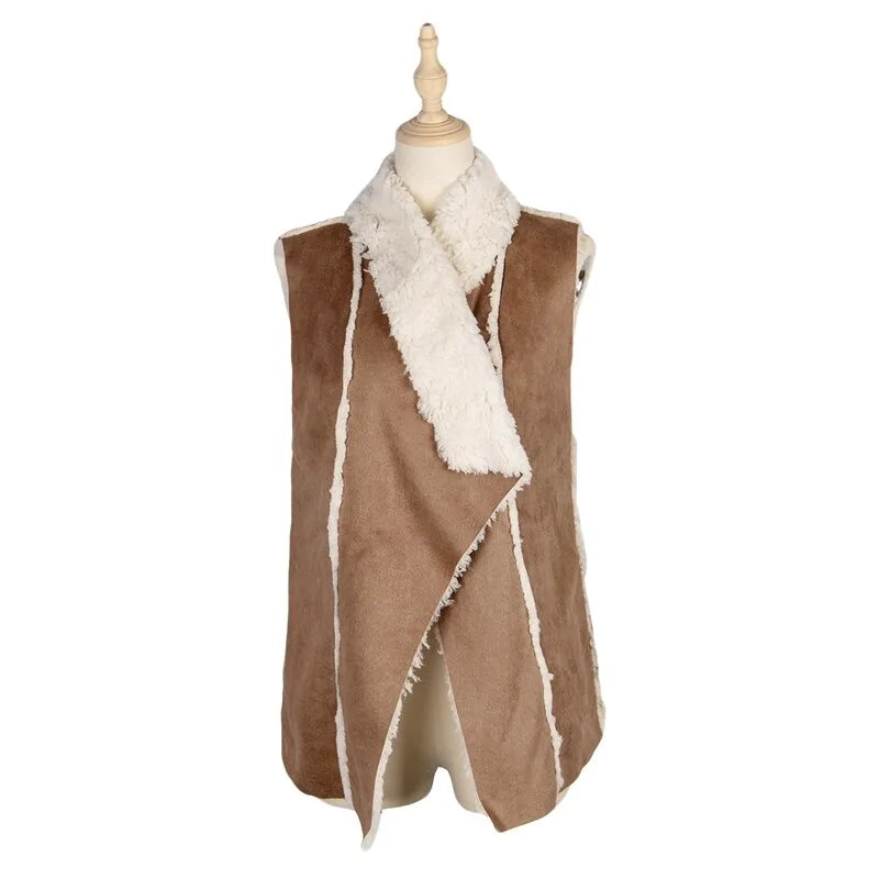 Warm Sleeveless Vest Coat