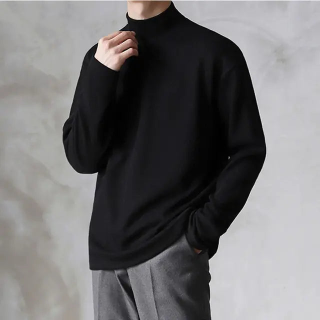 Casual Velvet Turtleneck Women Loose Sweater