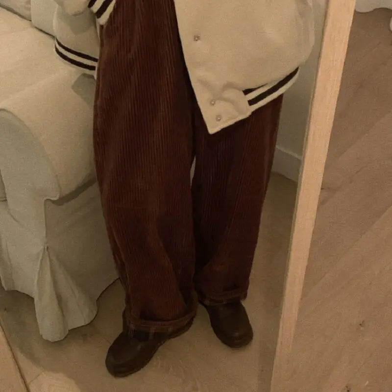 Loose Corduroy Pants