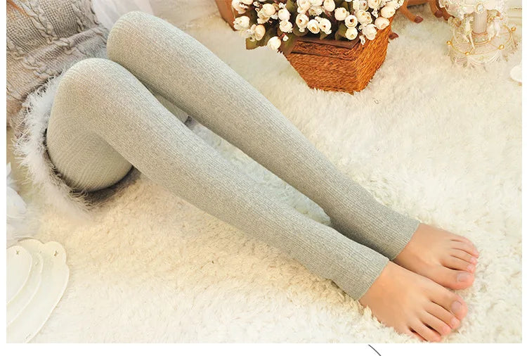 Thicken Warm Twist Striped Woman tights Autumn Winter Pantyhose