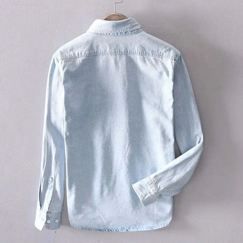 Cotton Denim Shirt (Unisex)