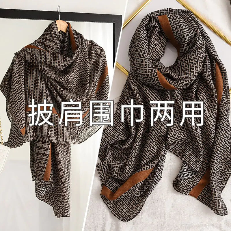 Plaid Scarf for Women