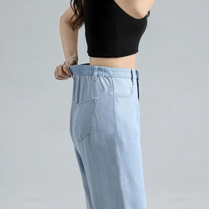 Women's Baggy Wide Leg Denim Pants