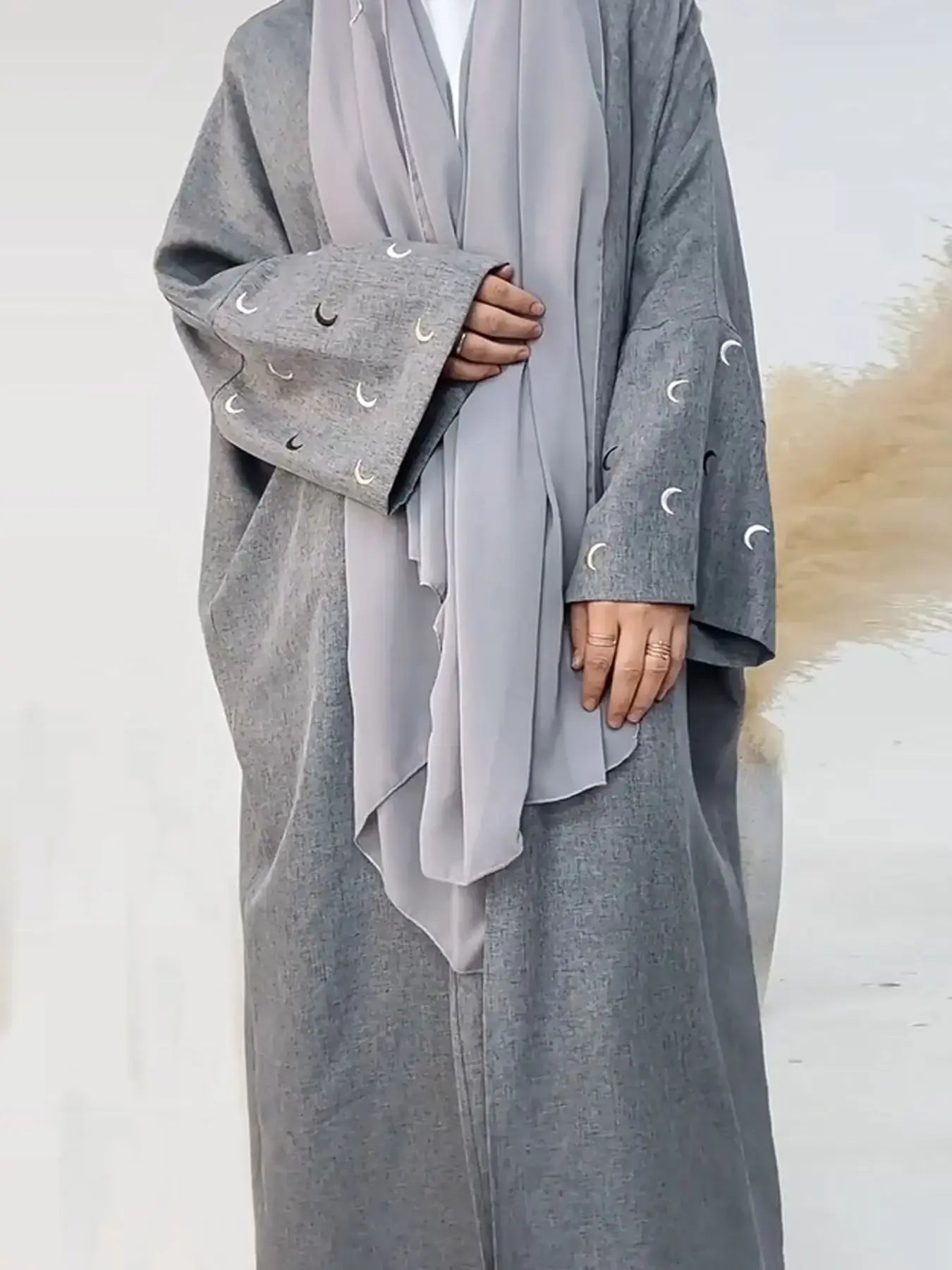 Modern Style Abaya Maxi Dress . Modest style