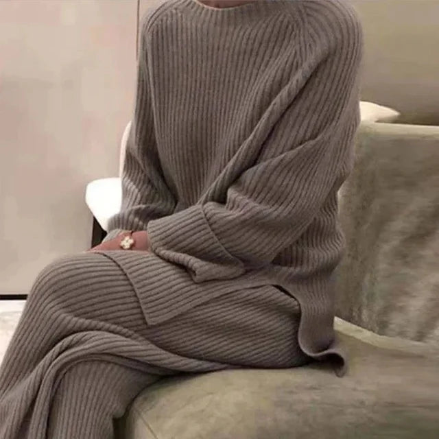 Knitted Sweater Suit for Women