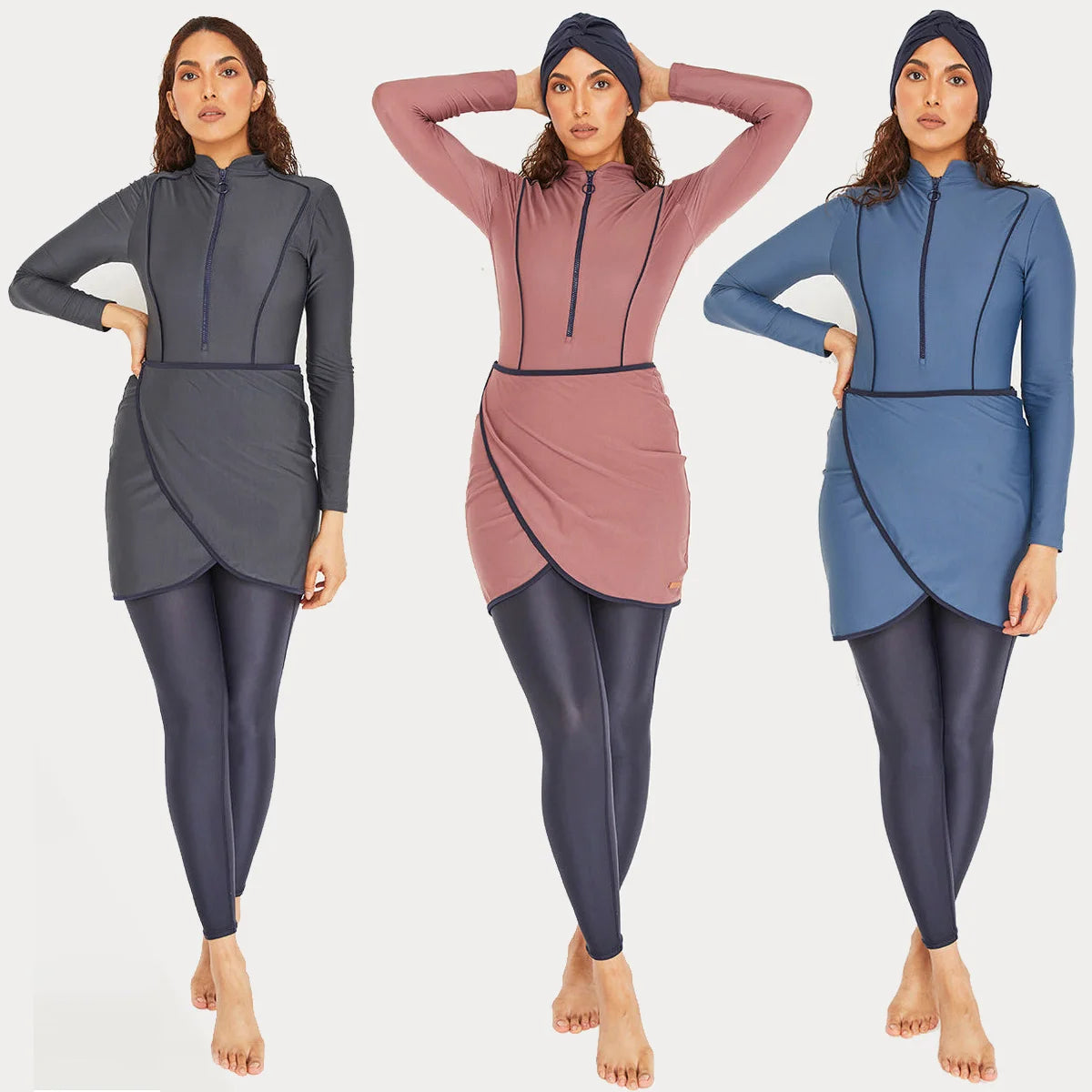 Muslim Swimwear Women Modest Burkinis Wear Bathing Suit