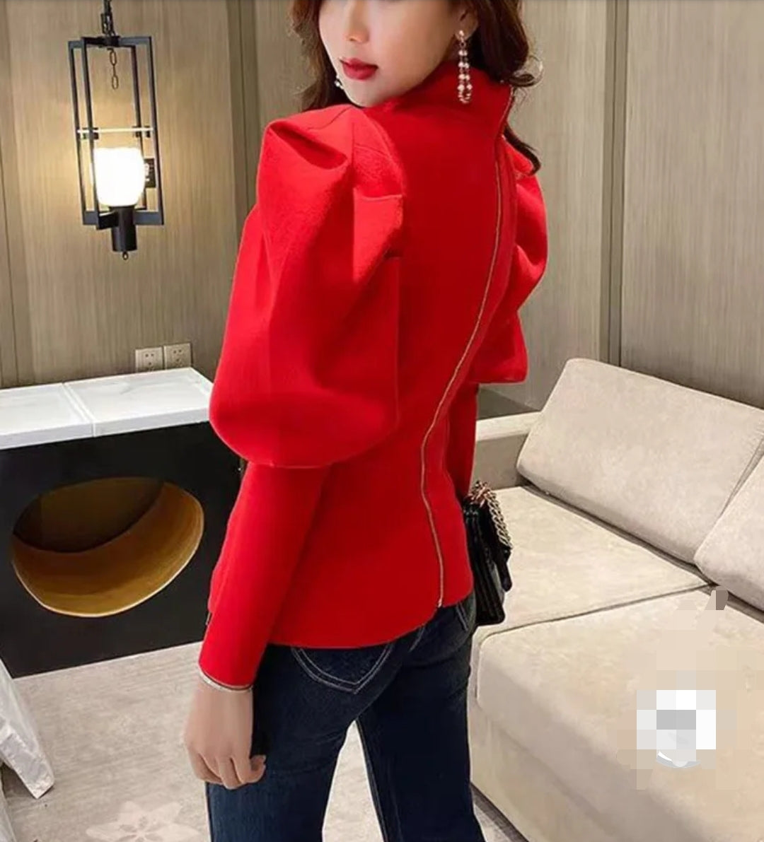 Korean Court Style Blouse