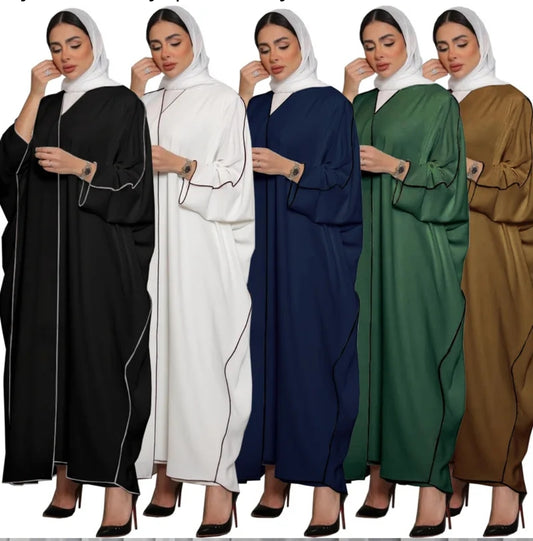 Oversized Abayas With Belt (Modest style dress)