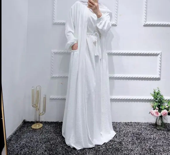 Marocain Islam Clothing Abaya open Dress (Modest style dress)