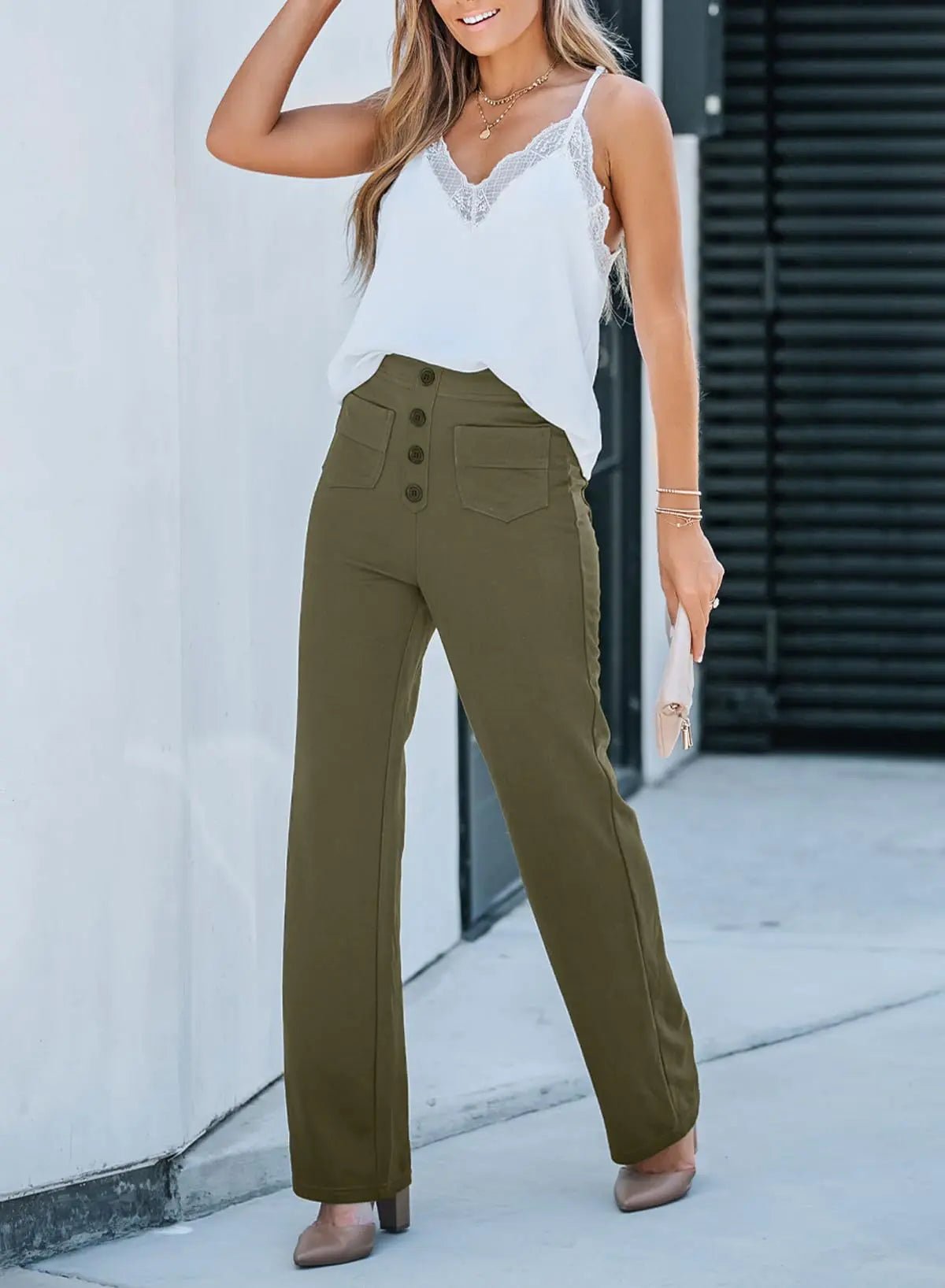 Anovo's Elastic Pants - Timeless Beauty:Modest style for women of all ages