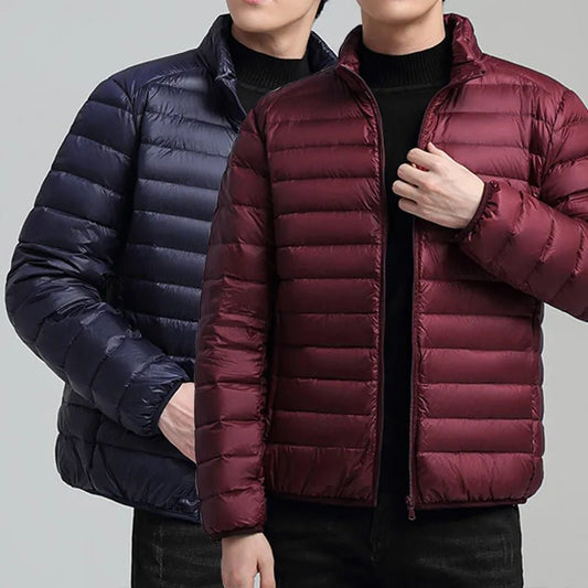 Autumn and Winter Lightweight Down Jacket. Unisex - Timeless Beauty:Modest style for women of all ages