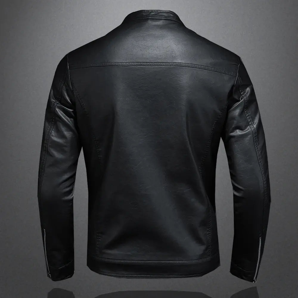 Autumn Leather Jacket. Unisex - Timeless Beauty:Modest style for women of all ages