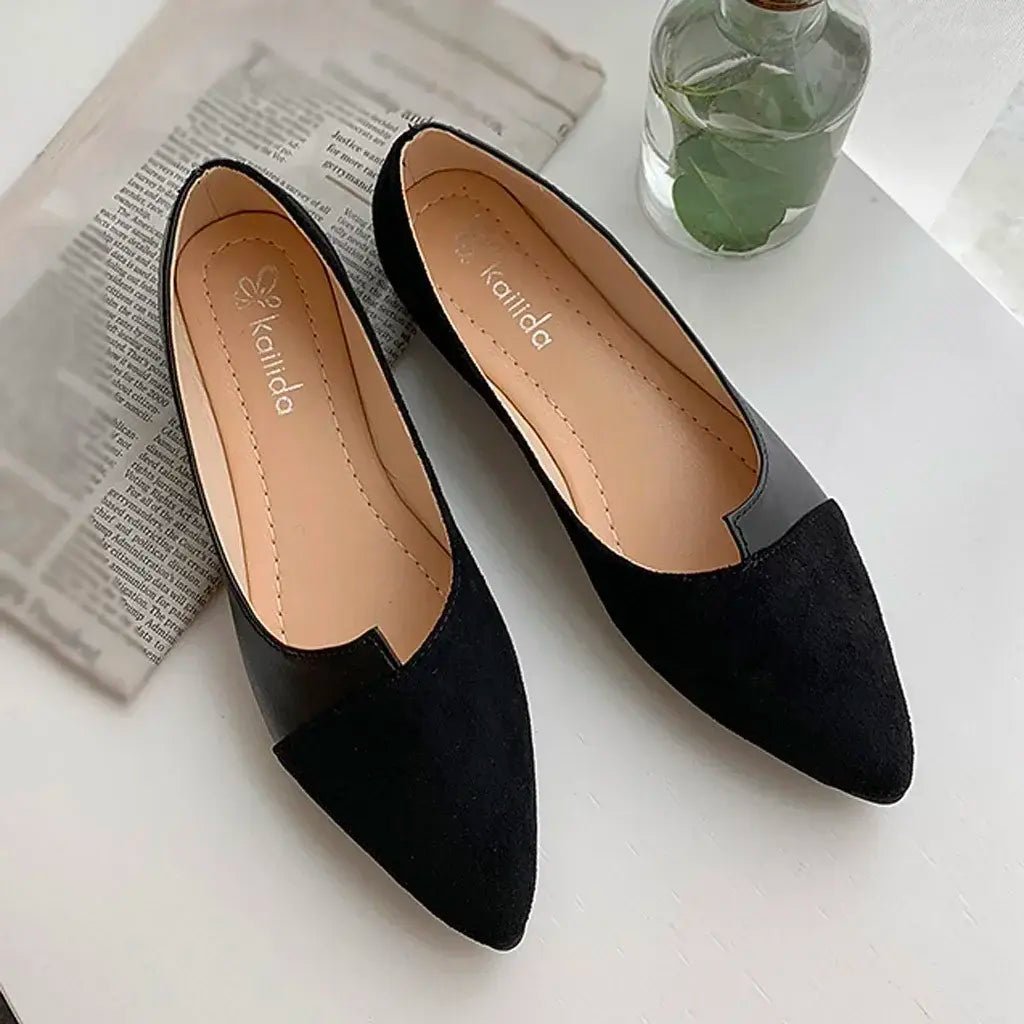 Ballerina Ballet Flat Slip On - Timeless Beauty:Modest style for women of all ages