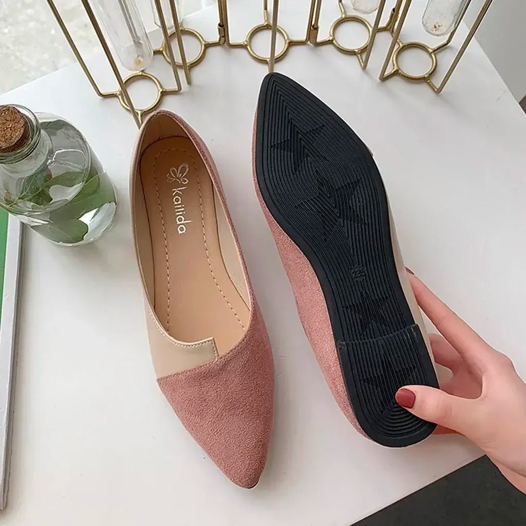 Ballerina Ballet Flat Slip On - Timeless Beauty:Modest style for women of all ages