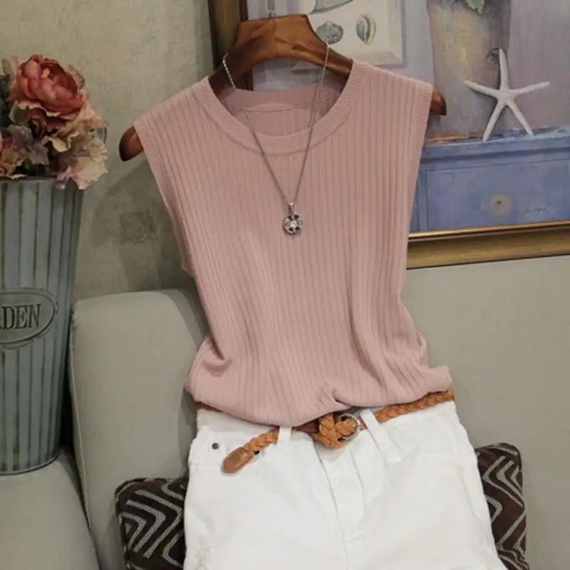 Basic Ribbed Blouse - "Timeless Beauty"Modest style for women of all faiths and ages