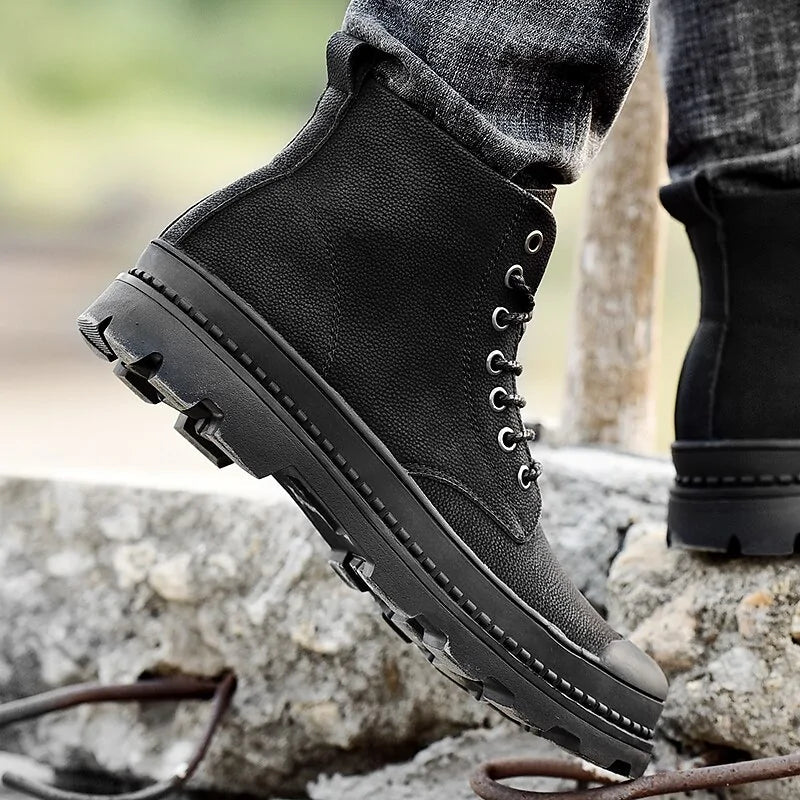 Black Warm Winter Boots. Unisex - Timeless Beauty:Modest style for women of all ages