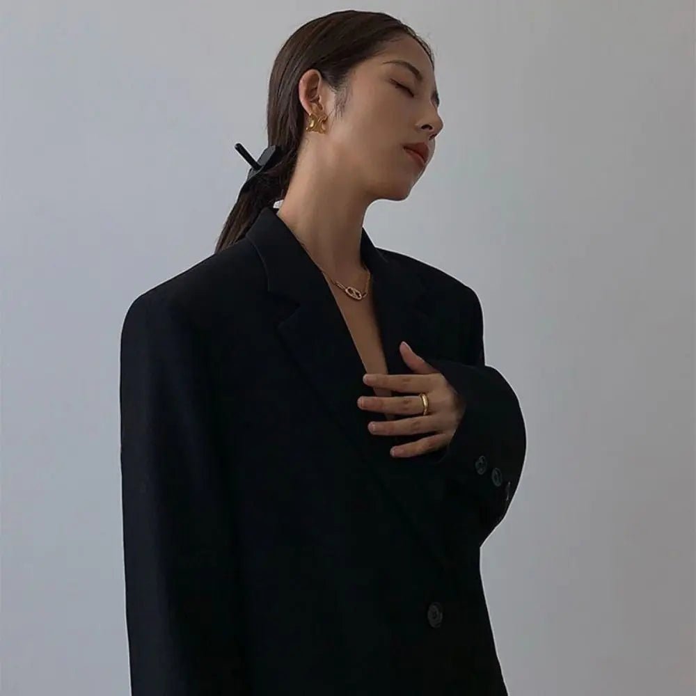 Boyfriend Oversized Blazer - "Timeless Beauty"Modest style for women of all faiths and ages