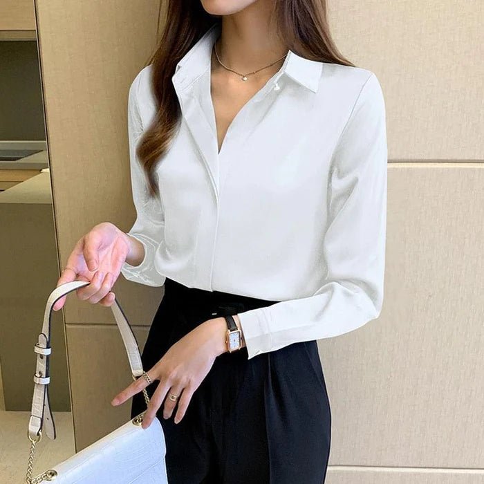 Classic long sleeve oxford shirt (a very versatile classic) - "Timeless Beauty"Modest style for women of all faiths and ages