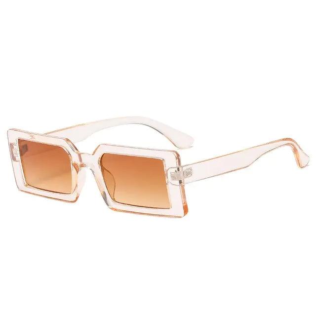 Rectangle Vintage Sunglasses UV400 Eyewear