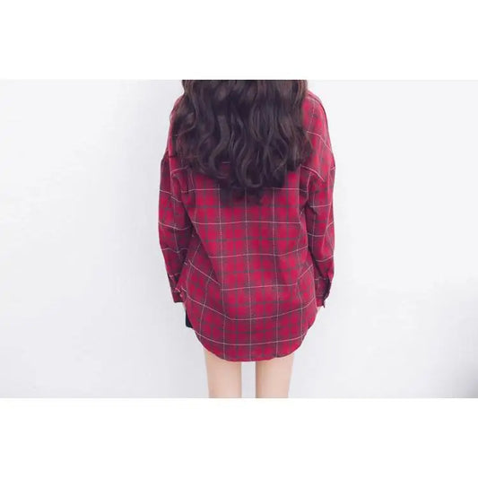 Boyfriend Plaid Shirt