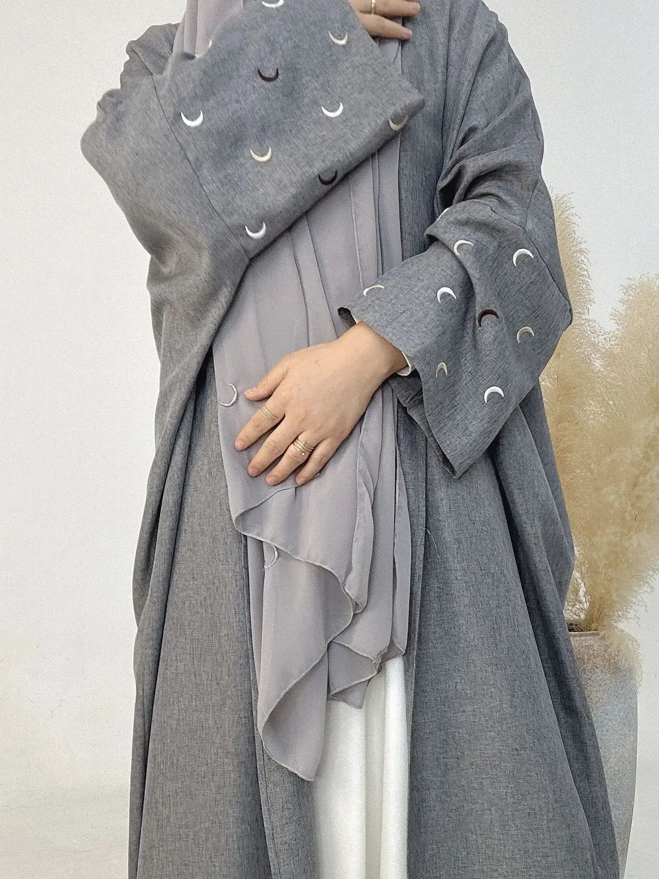 Modern Style Abaya Maxi Dress . Modest style