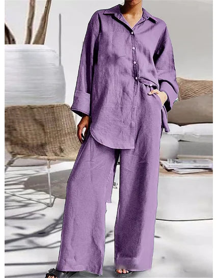 Loose Fit Pajama Set