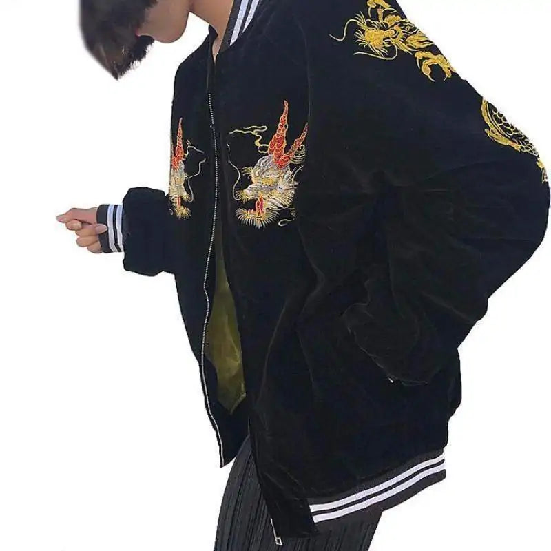 Japan Dragon Bomber Jacket