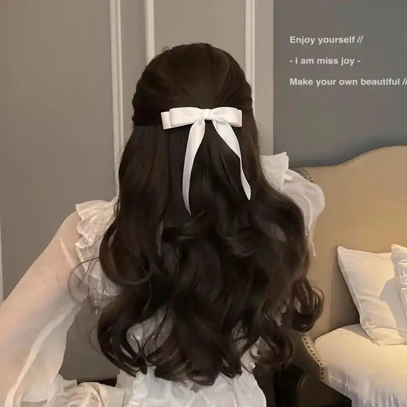 Elegant Bow Ribbon Hair Clip