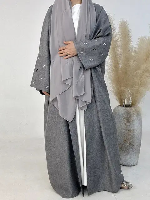 Modern Style Abaya Maxi Dress . Modest style