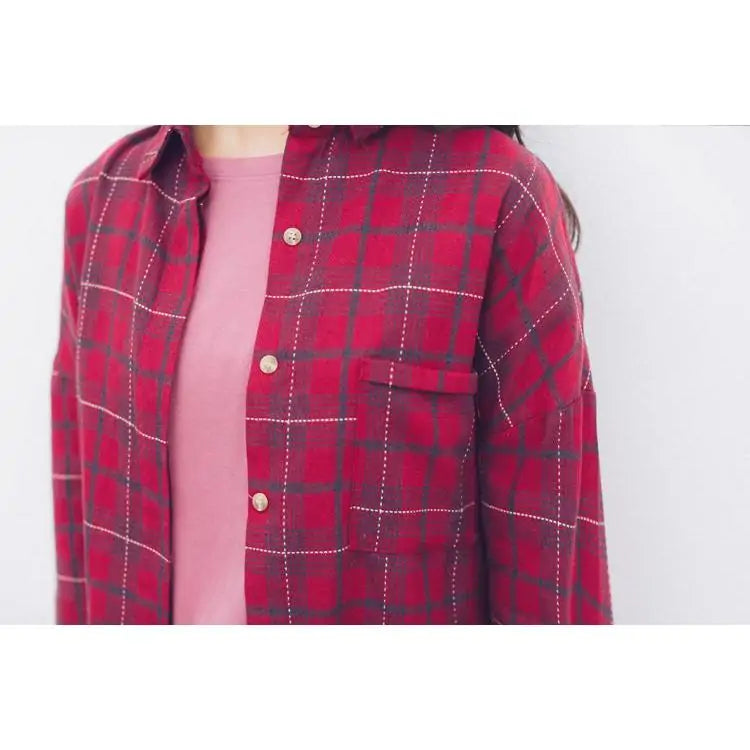 Boyfriend Plaid Shirt