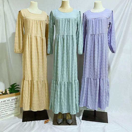 Loose Robe Fashion Dress. (Modest style dress)