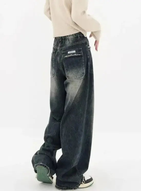 Loose Wide Leg Baggy Jeans