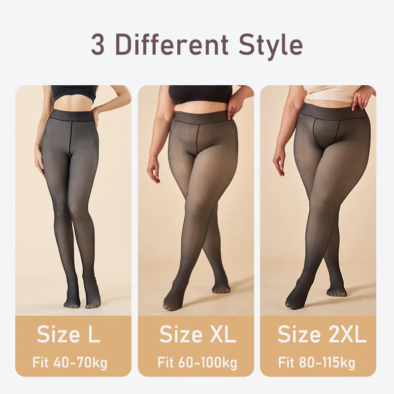 Thick Thermal Leggings for Women