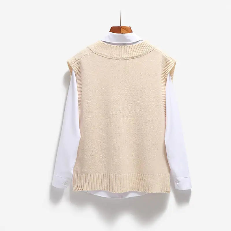 Spring And Autumn Women's Knitted