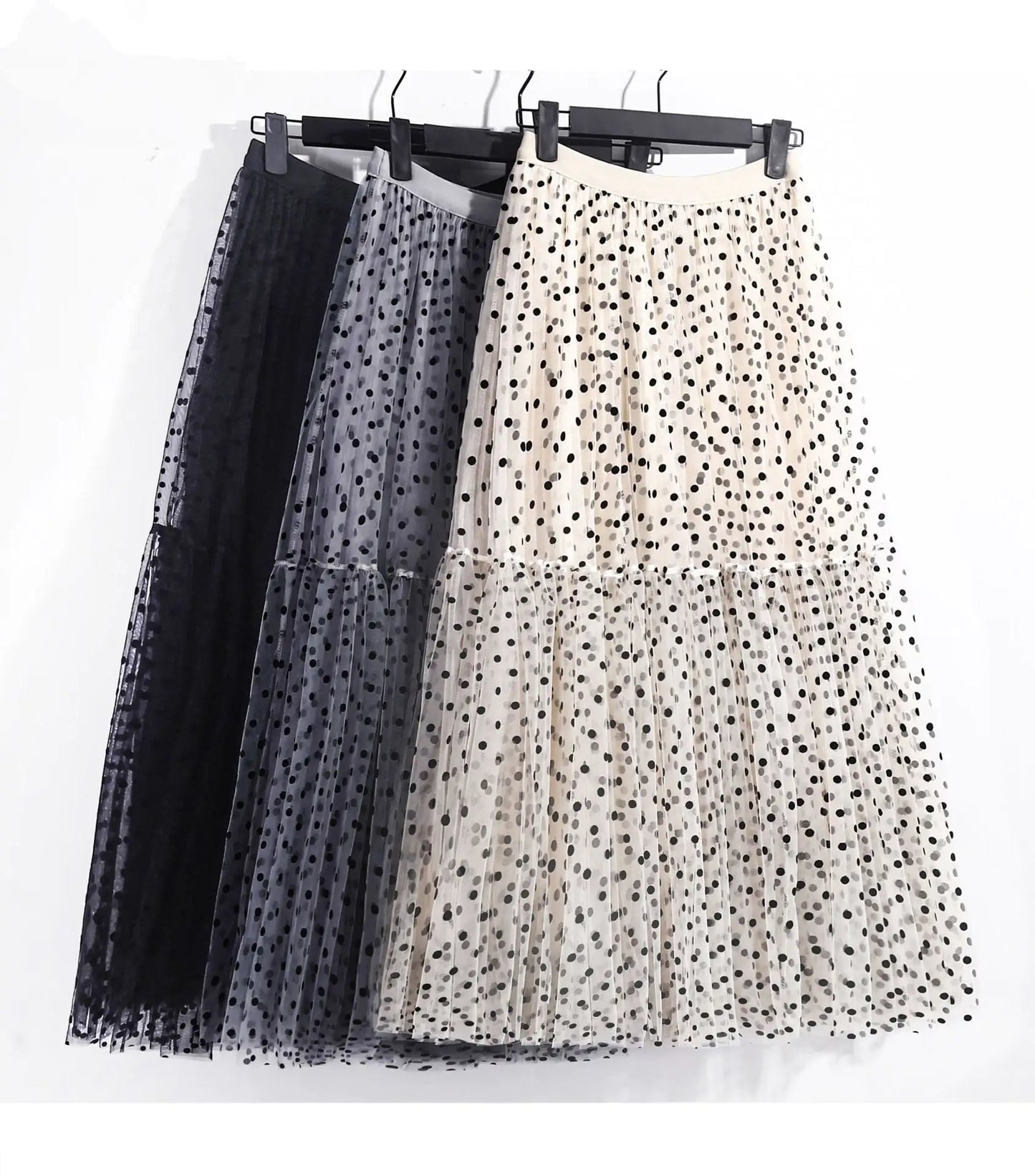 Polka Dot Tulle Skirt