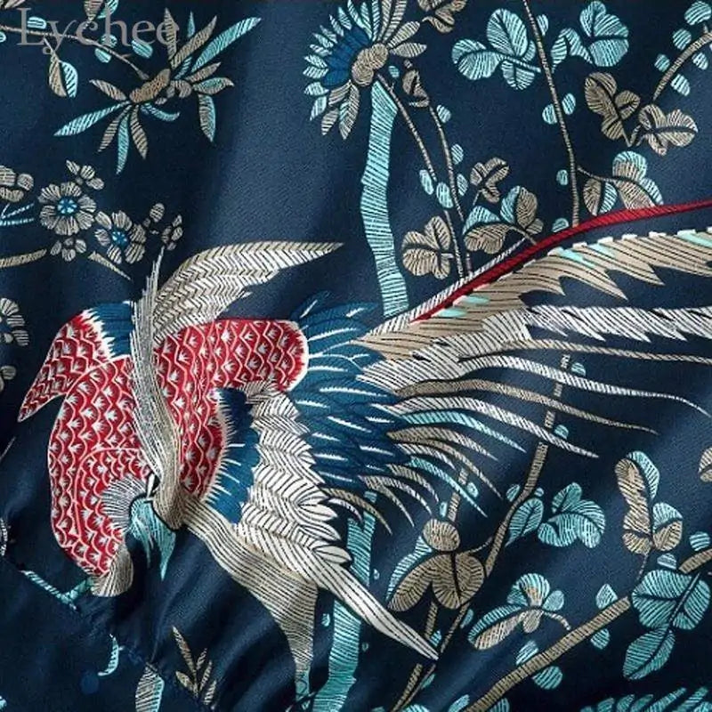 Japanese Phoenix Kimono